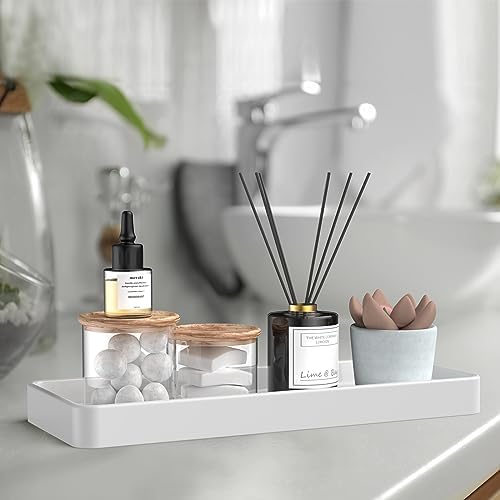 Gurygo 12" Countertop and Vanity Tray - Kitchen Tray for Soap Bottles - Rectangular Vanity Tray for Bathroom - Vanity Tr