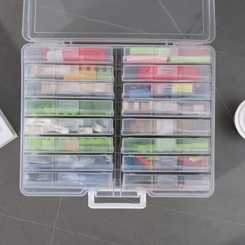 novelinks Photo Storage Boxes with Handle, Photo Organizers and Storage