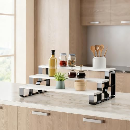 3 Tier Perfume Organizer for Women, Makeup Stand for Bathroom Countertop