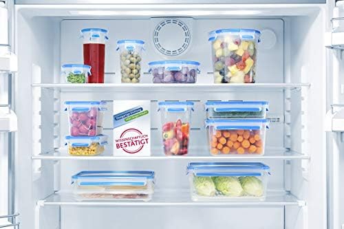 Emsa Clip and Close 3 Piece Storage Set, 18.5, 34, 78 Ounces