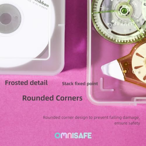 18 Pack Small Plastic Hobby Art Craft Organizer,Plastic Containers