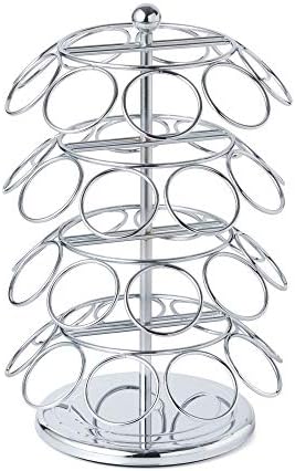 Nifty K Cup Holder – Compatible with K-Cups, Coffee Pod Carousel | 36 K Cup Holder, Spins 360-Degrees, Lazy Susan Platfo