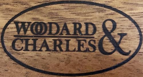 Woodard & Charles Round Wood Lazy Susan Turntable, 16" x 1.75", Whitewash