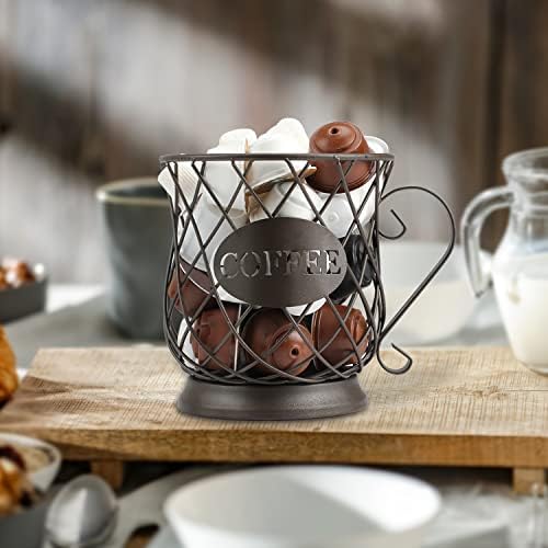 TreeLen Coffee K Cup Holder, K Pod Storage Organizer, Keurig Cup Holder for Countertops, Kcup Holders for 35 K cups – Ma