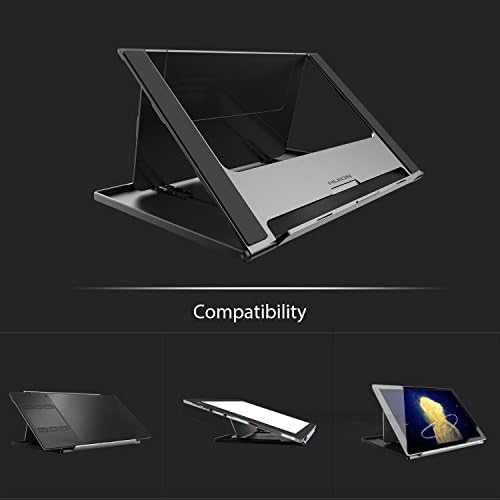 HUION ST200 Adjustable Laptop Stand for Desk, Aluminum Computer Stand