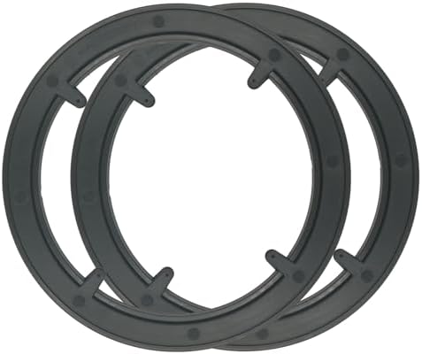 Lazy Susan Hardware,14 Inch Plastic Rotating Turntable Hardware Bearing Swivel with Steel Ball Bearings,ABS+PC Material,