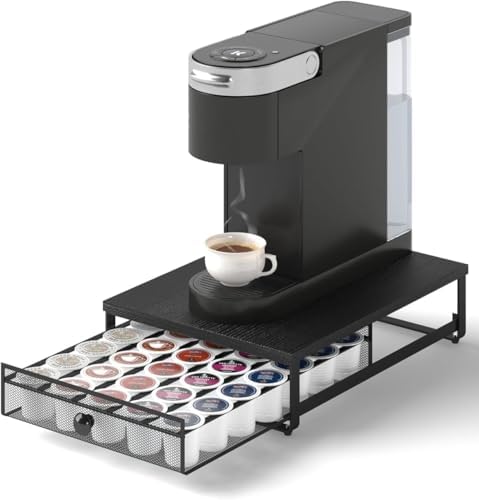 Sedegn Coffee Pod Storage Drawer: Holds 35 K-Cup Pods Coffee Pod Organizer