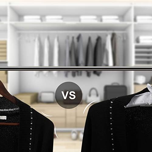Jetec 24 Pack Satin Padded Hangers for Women Clothing 15",White