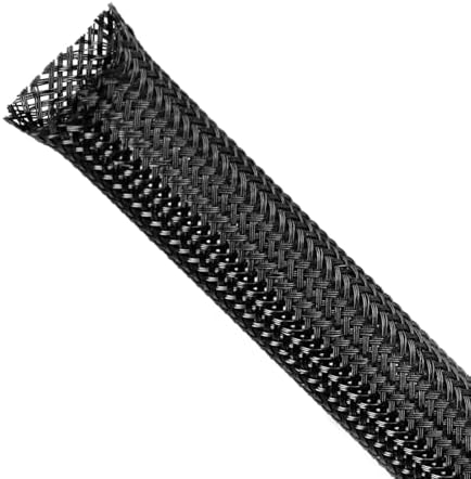 Braided Sleeving, PET Expandable Cable Sleeve, Mesh Cable Management for TV, Computer, Home Theater, Flexible Cord Prote
