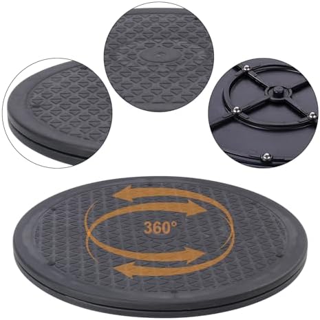 6 Pack 12 Inch Lazy Susan Turntable, Heavy Duty Lazy Susan Turntable Organizer, Premium 12 Inch Rotating Swivel Stand fo