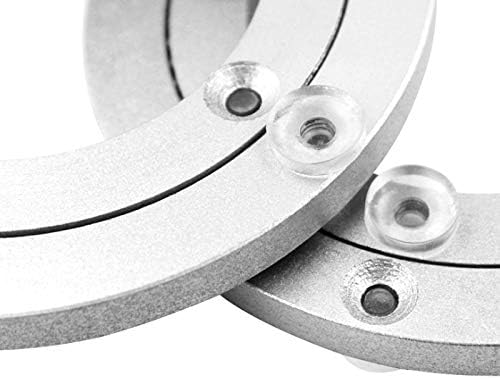 Aluminium Alloy Turntable Bearing, Heavy Duty Swivel Turntable Lazy Susan Rotating Bearing Turntable Round Dining Table 