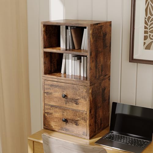 FUSUNBAO Magic DIY Cube Storage Organizer Stackable Cubes for Home Books Clothes Toy-Modular Cubby Storage System-Office