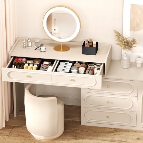 DIMJ Drawer Organizer Clothes Storage - 18 Pack Baby Dresser Organizer for Nursery, Foldable Drawer Dividers for Bedroom