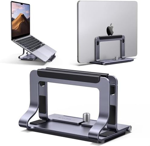 UGREEN 2-in-1 Laptop Stand for Desk, Horizental & Virtical Laptop Holder