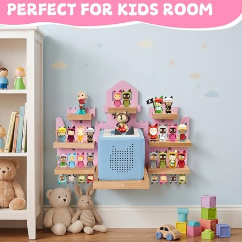 Castles Storage Shelf for Toniebox 2 and Toniebox 1, Tonie Organizer