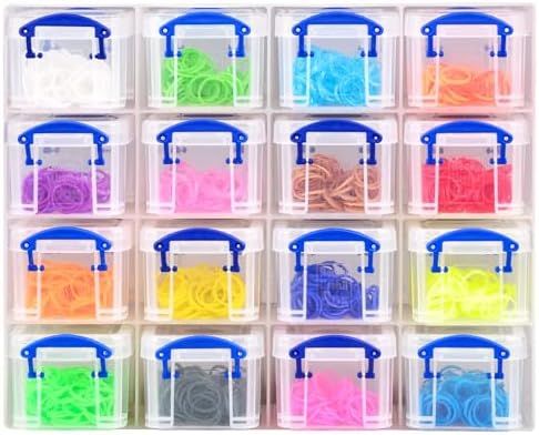 Really Useful Box 16 x 0.14 Litre Plastic Organiser Storage Set
