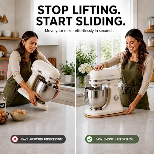 Ibyx Mixer Slider - Sliding Tray Compatible with KitchenAid - 5.5 Qt Models