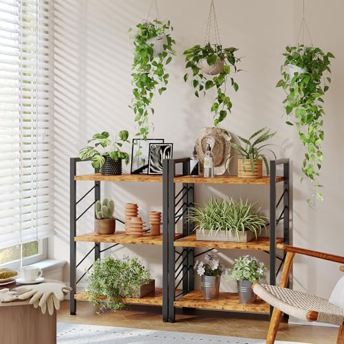 DurayLoly 3-Tier Small Bookshelf for Bedroom, 27.56" H Standing Bookcase