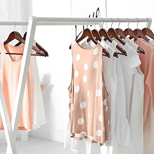 Lotus Wooden Hangers, Solid Wood Shirt Hangers,Dress Coat Jacket Clothes Hangers,with Extra Smooth Finish, 360 Degree Sw