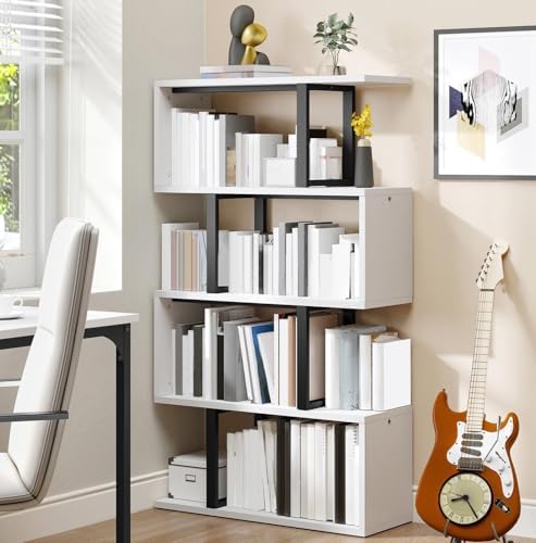 DWVO 5-Tier Geometric Bookshelf