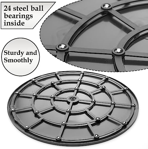 16 Inch Lazy Susan Turntable Heavy Duty Rotating Swivel Stand Lazy Susan with Steel Ball Bearings for Flat Panel Monitor
