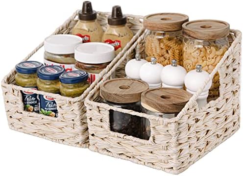 GRANNY SAYS Wicker Baskets for Organizing, Wicker Baskets for Storage