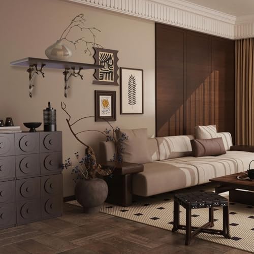 2PCS Shelf Brackets Antique Wall Bracket Rack Shelves