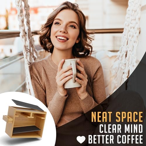 Organizer for AeroPress, Coffee Caddy Stand & Accessory Holder - Original