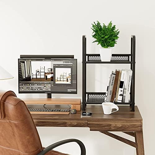 Bookshelf Storage Shelf Bookcase Freestanding Storage Stand for Living Room, Bedroom, Kitchen, Rust Resistance, Easy Ass