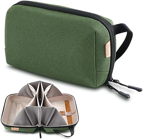 simtoper Electronic Organizer Travel Case Bag for Cables, Switch, SD card, Passport and More – Ultimate Protection & Por