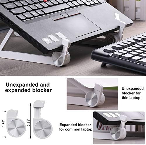 Laptop Stand Adjustable Laptop Stand Portable Foldable Ergonomic Desktop Stand Holder Mount for MacBook Notebook Compute