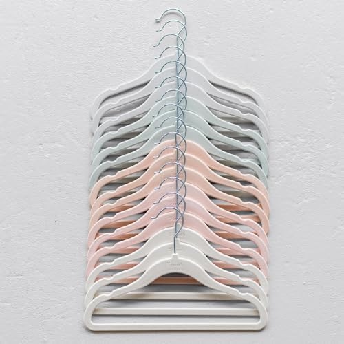 3 Sprouts Velvet Baby Hangers, Non Slip Slim, Green, 30 Pack