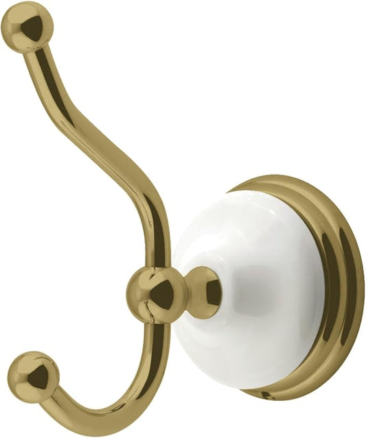 Kingston Brass BA1117BB Victorian Robe Hook, Brushed Brass