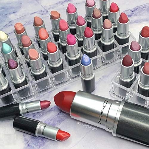 byAlegory Premium Beauty Organization Acrylic Lipstick Organizer & Beauty Container 24 Space Storage (Clear)