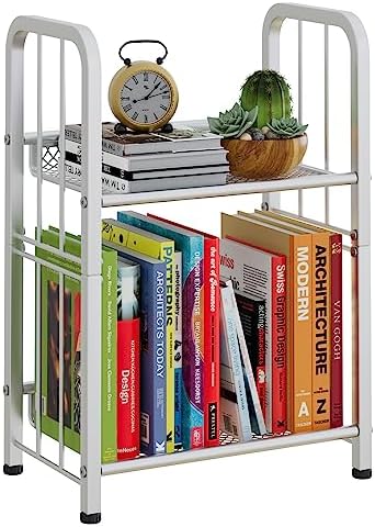 Bookshelf Storage Shelf Bookcase Freestanding Storage Stand for Living Room