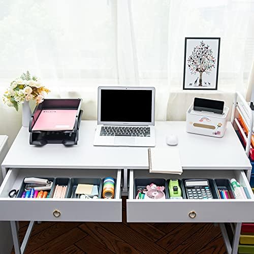 Gonice 13 PCS Drawer Organizer Tray, Interlocking Desk Drawer Organizer