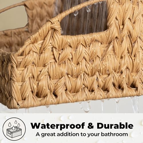 GRANNY SAYS Wicker Baskets for Organizing, Waterproof Basket for Storage