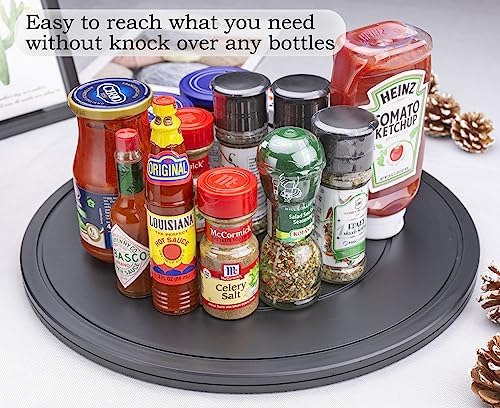 16 Inch Lazy Susan Turntable Heavy Duty Rotating Swivel Stand Lazy Susan with Steel Ball Bearings for Flat Panel Monitor