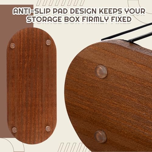 Geelin 18oz Adjustable Coffee Cup Dispenser with Wooden Base, Cup and Lid Holder, Cups Holder Organizer for Coffee Pod S