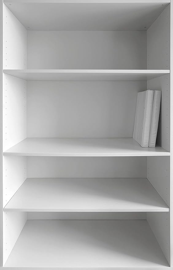 B&B HARDWARE Cabinet Shelves - Melamine 3/4'' Thick - Custom Organize Space with Stylish Cabinet Melamine Shelves - Perfect Solution for Home & Office - Cut to Size (5" Depth X 29 Inches Length)