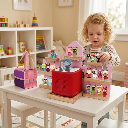 Castles Storage Shelf for Toniebox 2 and Toniebox 1, Tonie Organizer