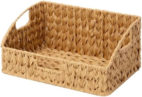 GRANNY SAYS Wicker Storage Basket for Shelves, Large Wicker Basket