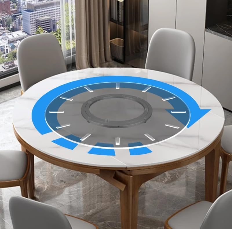 S Turntable Lazy Susan, 4 inch Heavy Duty Aluminium Alloy Turntable Bearing Smooth S Plate for Kaleidoscopes Tabletop Se