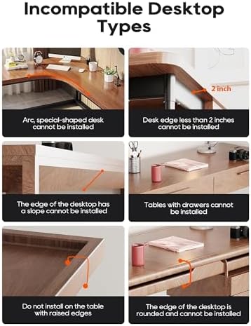 NODOCA 2-Slot Laptop Storage for Desk, Vertical Laptop Stand for Desk, MacBook Vertical Stand, with Headphone Holder, De