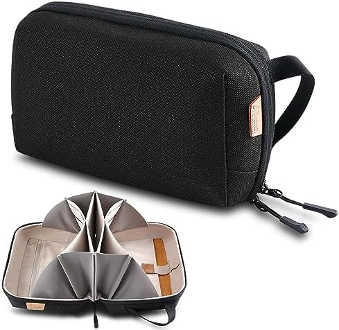 simtoper Electronic Organizer Travel Case Bag for Cables, Switch, SD card, Passport and More – Ultimate Protection & Por