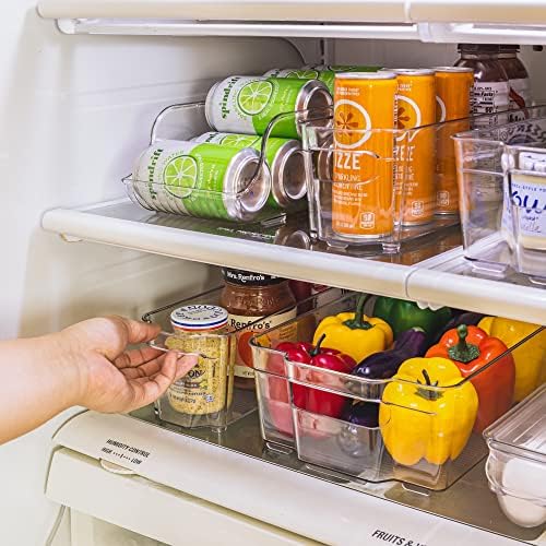 Sorbus Fridge Organizers and Storage Bins for Pantry & Fridge (8 Piece Set)