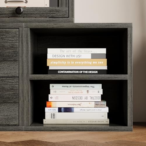 FUSUNBAO Magic DIY Cube Storage Organizer Stackable Cubes for Home Books Clothes Toy-Modular Cubby Storage System-Office