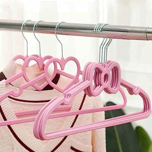 Velvet Hangers 20 Pack, 16" Non Slip Adult Hangers, 360 Degree Swivel-Hook, Ultra Slim Clothes Felt Hanger Space Saving, Durable & Cute for Coats, Jacket, Shirts, Dress (Plastics, Bow)
