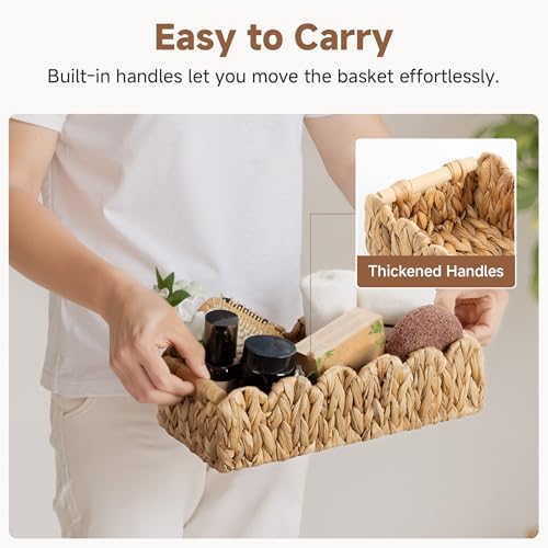 StorageWorks Toilet Paper Storage Baskets, Living Room Organizers
