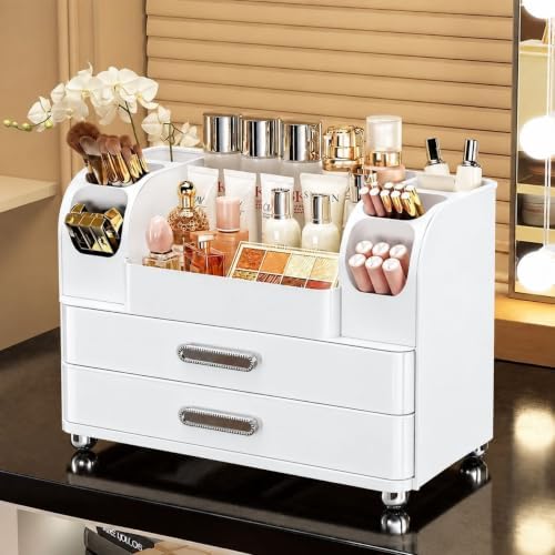 Makeup Organizer,Perfect Bathroom Skincare Organizer,Cosmetic Display Case
